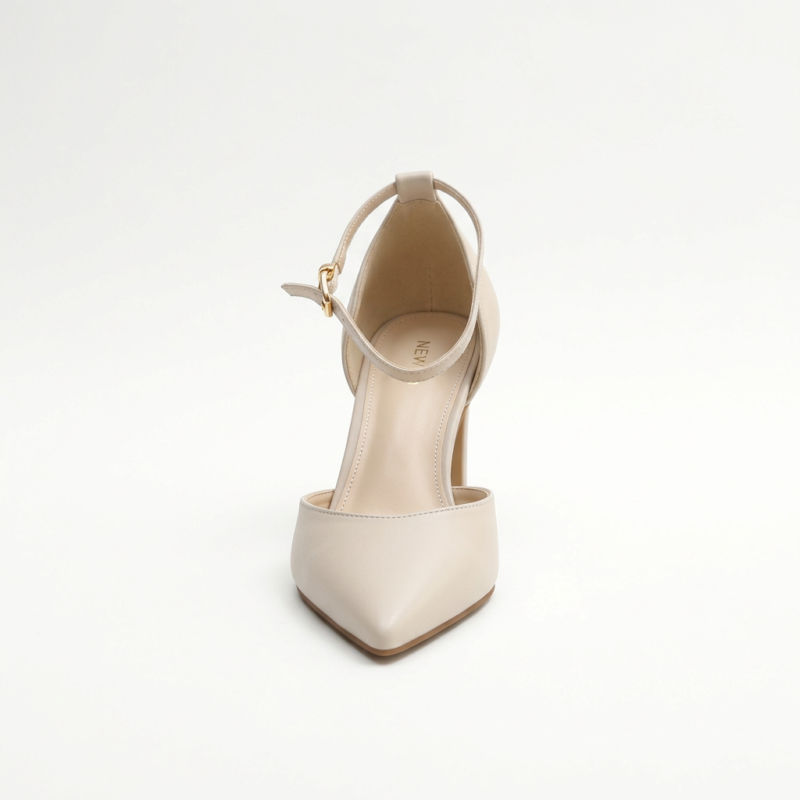 Escarpins Nude Minimal Chic à Bride Fine