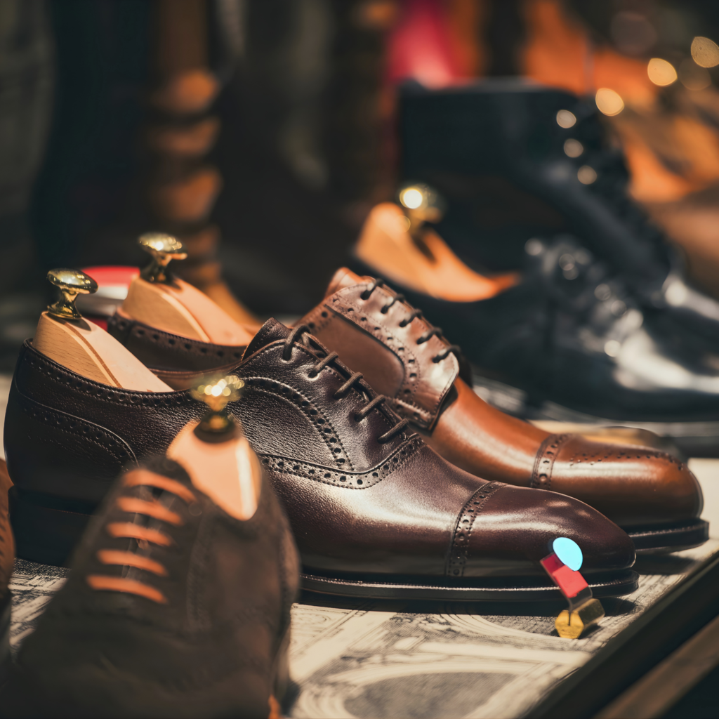 Chaussures cuir marron homme