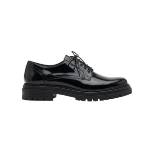 Derbies Noires à Semelle Épaisse