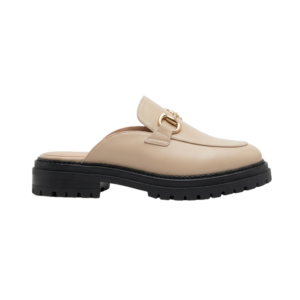 Mules Mocassin Beige Luxe