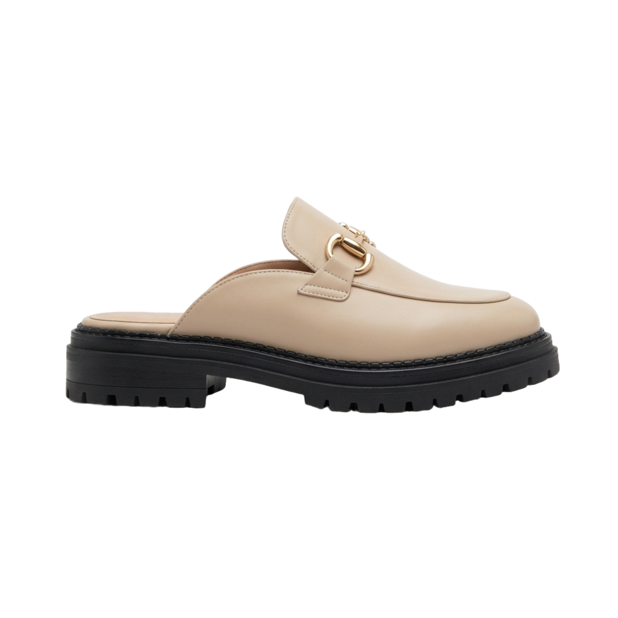 Mules Mocassin Beige Luxe